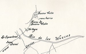 1 - Berlandier 1834 from Espantosa to Loma Vista